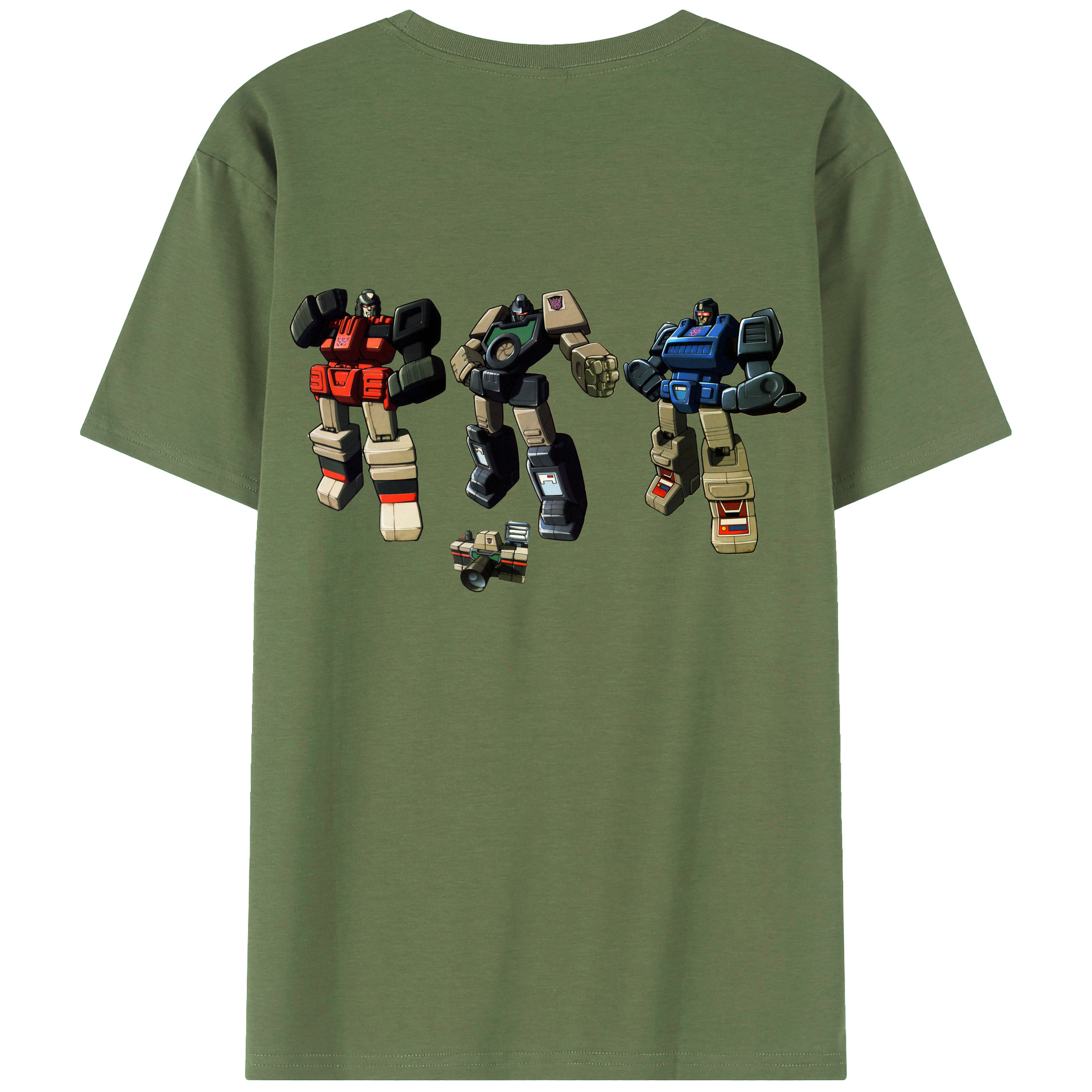 （画像用）  綿100％ メンズ半袖Tシャツ（バックプリント） 通気性